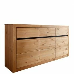 Kiefernholz Sideboard Mit 3 Türen - Filedria