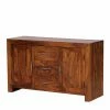 Kleines Sideboard Hoslo Aus Holz Massiv Sheesham 2 Kleines Sideboard Hoslo Aus Holz Massiv Sheesham -Landuva Shop kleines sideboard holz massiv sheesham 118x40cm hoslo f
