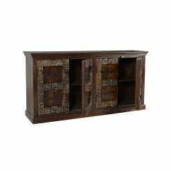 Kolonialstil Sideboard Solapura In Dunkelbraun Antik -Landuva Shop kolonialstil sideboard dunkelbraun antik 180 cm solapura 03