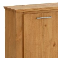 Landhaus Sideboard Aus Kiefer Gebeizt Geölt - Karima -Landuva Shop landhaus sideboard aus kiefer gebeizt geoelt 2 tuerig 3 schubladen 3 faecher karima 04