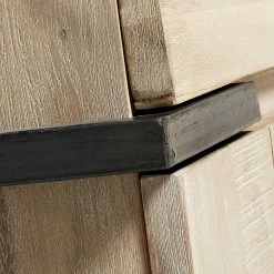 Loft Design Anrichte Delamoto Akazie Und Stahl -Landuva Shop loft design anrichte akazie und stahl 4 tuerig und zwei schubladen delamoto 05