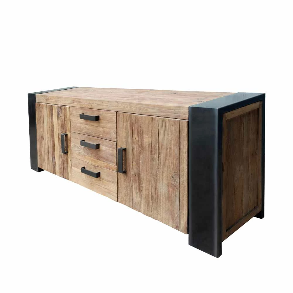 Lowboard Bleska mit viel Stauraum Lowboard Bleska Mit Viel Stauraum -Landuva Shop lowboard viel stauraum markantes industrial design bleska f