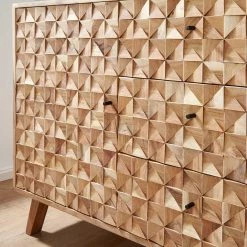 Markantes Design-Sideboard Aus Akazie - Seytran 5 Markantes Design-Sideboard Aus Akazie - Seytran -Landuva Shop markantes design sideboard aus akazie massivholz 140x79x40 seytran 03