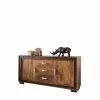 Massivholz Sideboard Licetto Mit Kunstleder -Landuva Shop massivholz sideboard mit kunstleder 160cm breit licetto f