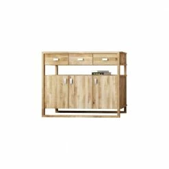 Massivholz Sideboard Anuala Aus Wildeiche Geölt