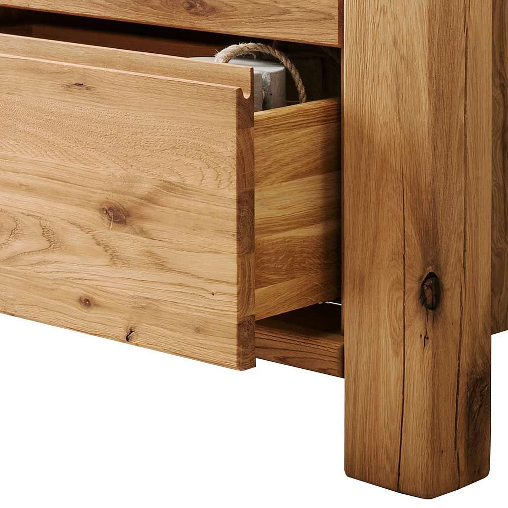 Massivholzkommode aus Wildeiche Yarisis mit Push-to-Open Massivholzkommode Aus Wildeiche Yarisis Mit Push-to-Open -Landuva Shop massivholzkommode aus wildeiche mit push to open yarisis 05