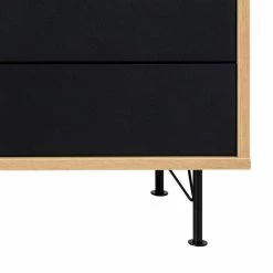 Moderne Anrichte In Schwarz & Eichefarben Chicron Ohne Griffe 4 Moderne Anrichte In Schwarz & Eichefarben Chicron Ohne Griffe -Landuva Shop moderne anrichte in schwarz eichefarben ohne griffe chicron 02