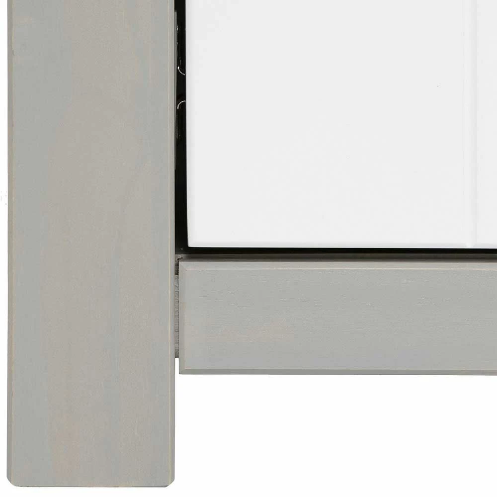 Moderne Esszimmer Kommode in Weiß & Grau - Lurgeno Moderne Esszimmer Kommode In Weiß & Grau - Lurgeno -Landuva Shop moderne esszimmer kommode in weiss grau aus kiefer massivholz lurgeno 04