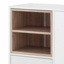 Moderne Kommode Im Skandinavischen Stil - Ranazan 6 Moderne Kommode Im Skandinavischen Stil - Ranazan -Landuva Shop moderne kommode im skandinavischen stil in weiss eiche optik ranazan 04