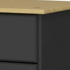 Moderne Landhaus Kommode Mit 9 Schubladen - Candusa 7 Moderne Landhaus Kommode Mit 9 Schubladen - Candusa -Landuva Shop moderne landhaus kommode mit 9 schubladen in schwarz kieferfarben candusa 05