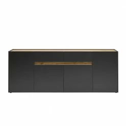 Modernes Sideboard 220 Cm Breit - Ahilav 5 Modernes Sideboard 220 Cm Breit - Ahilav -Landuva Shop modernes sideboard 220 cm breit in anthrazit mit wildeiche dekor ahilav 03