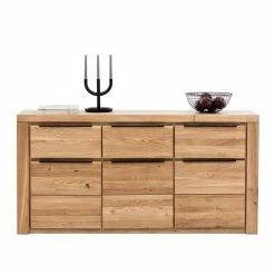 Modernes Sideboard In Eiche Teilmassiv - Nelenia