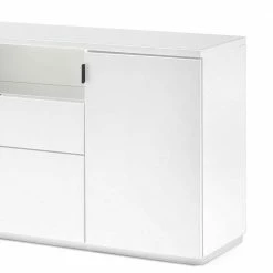 Modernes Sideboard Mit Sockelgestell - Smodera 4 Modernes Sideboard Mit Sockelgestell - Smodera -Landuva Shop modernes sideboard mit sockelgestell in weiss aus mdf lackiert smodera 02
