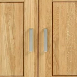 Modernes Wildeiche Sideboard Massiv - Miarizia 7 Modernes Wildeiche Sideboard Massiv - Miarizia -Landuva Shop modernes wildeiche sideboard massiv mit metallgriffen 202x85x47 cm miarizia 05