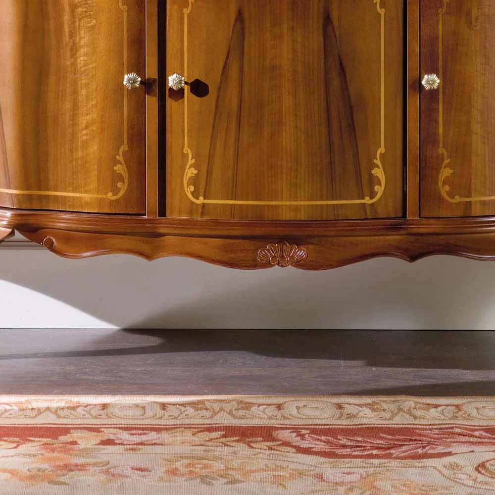 Nussbaumfarbenes Sideboard Dentro Im Barock Design 7 Nussbaumfarbenes Sideboard Dentro Im Barock Design – Bild 5