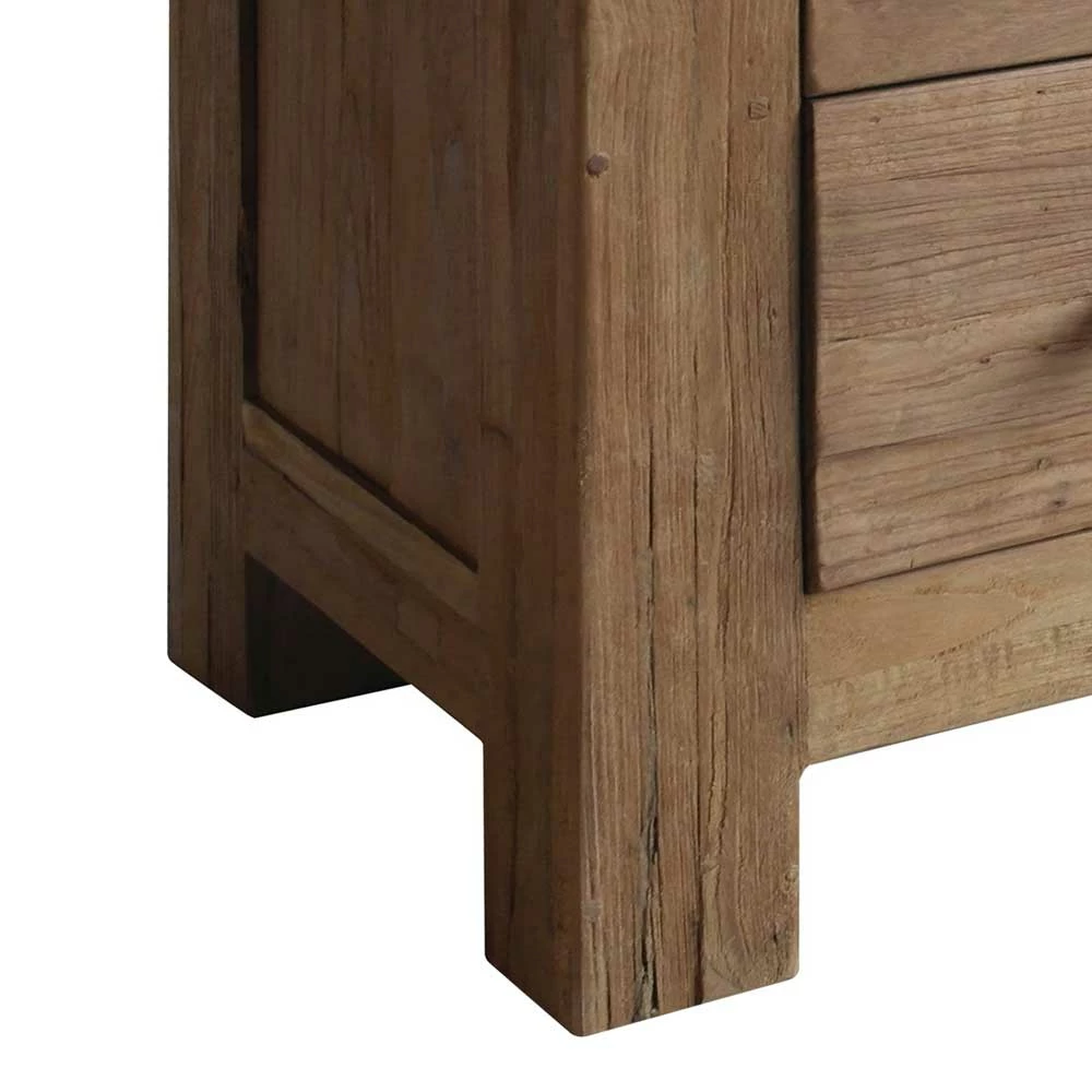 Recyclingholz Kommode aus Teak Massivholz - Etrova Recyclingholz Kommode Aus Teak Massivholz - Etrova -Landuva Shop recyclingholz kommode aus teak massivholz 160x70x50 cm etrova 02