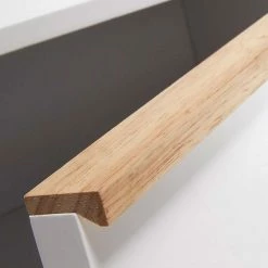 Retro Sideboard Belice In Weiß Und Eiche Massiv 5 Retro Sideboard Belice In Weiß Und Eiche Massiv -Landuva Shop retro sideboard weiss und eiche massiv 2 tuerig und zwei schubladen 160cm breit belice 04