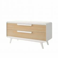 Retro Stahl Kommode In Weiß - Truridia