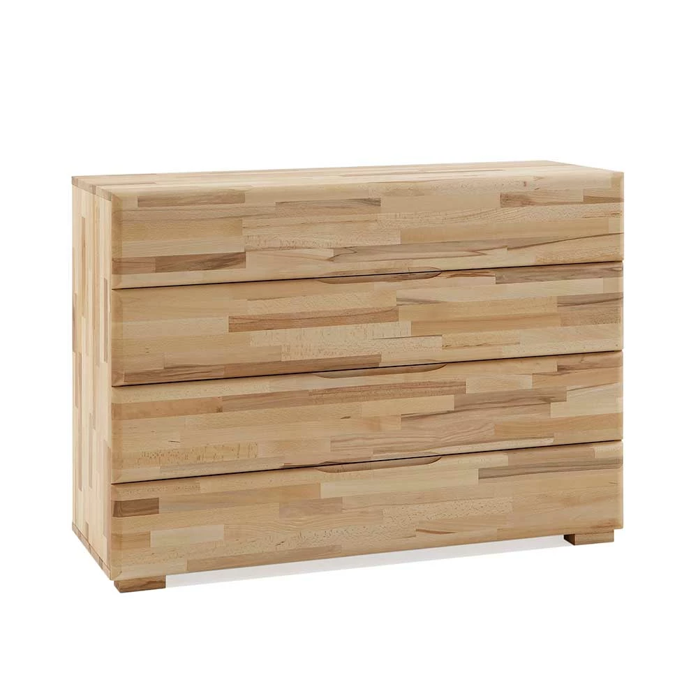 Schubladen Kommode Vamaica in Kernbuche natur Schubladen Kommode Vamaica In Kernbuche Natur -Landuva Shop schubladen kommode kernbuche natur massivholz geoelt vamaica 01