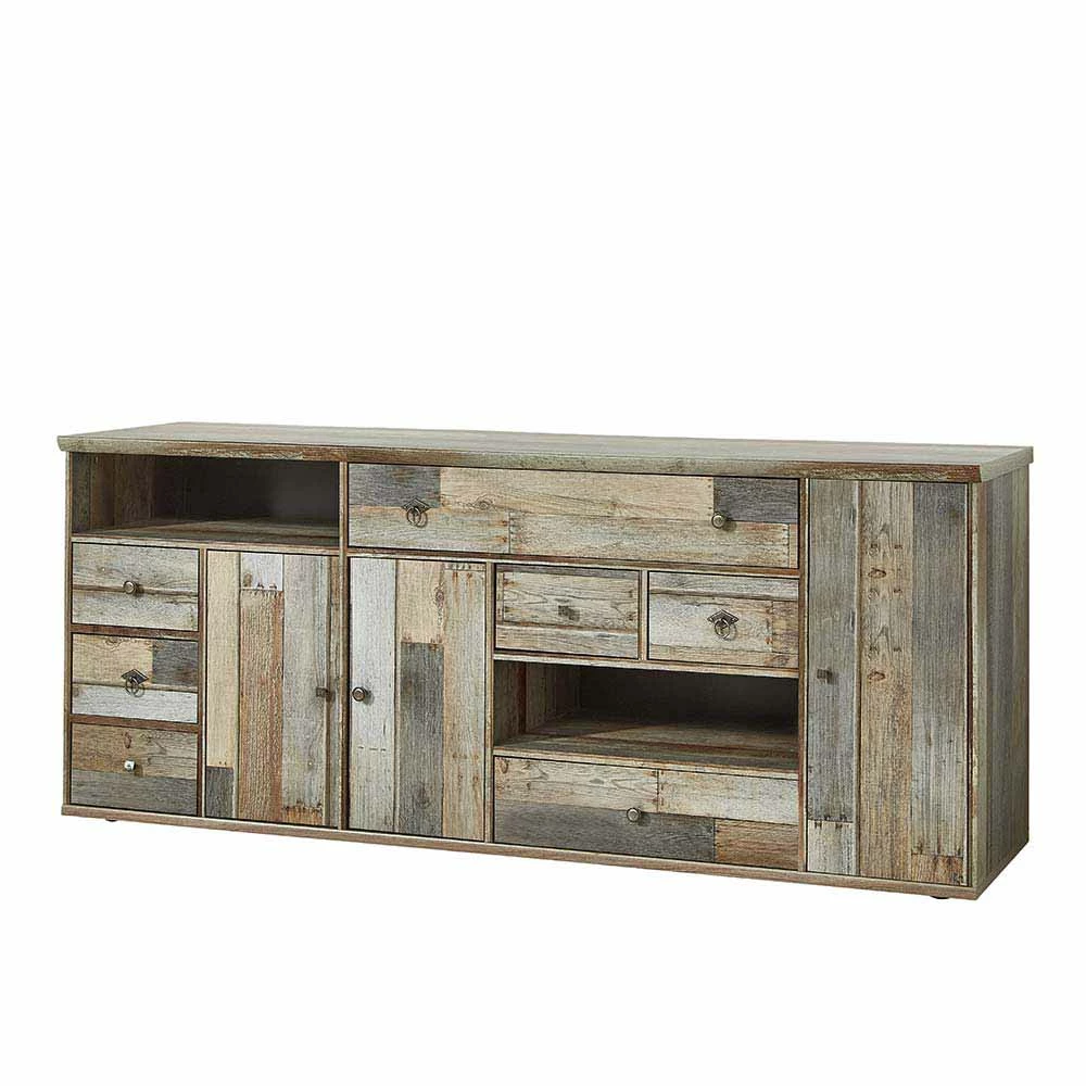 Shabby Sideboard Curacon in Grau Treibholz Dekor Shabby Sideboard Curacon In Grau Treibholz Dekor -Landuva Shop shabby sideboard grau treibholz dekor 80 cm hoch curacon f
