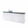 Sideboard Rebelvo Mit Dimmbarer Beleuchtung 1 Sideboard Rebelvo Mit Dimmbarer Beleuchtung -Landuva Shop sideboard dimmbarer beleuchtung weiss grau rebelvo f