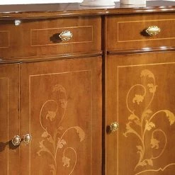 Sideboard In Nussbaum Mit Ranken Dekor - Carlenna -Landuva Shop sideboard in nussbaum mit ranken dekor italienisches design carlenna 04