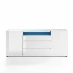Sideboard Olivera Mit LED Beleuchtung -Landuva Shop sideboard led beleuchtung modern olivera 02