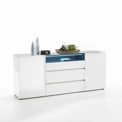 Sideboard Olivera Mit LED Beleuchtung -Landuva Shop sideboard led beleuchtung modern olivera 04