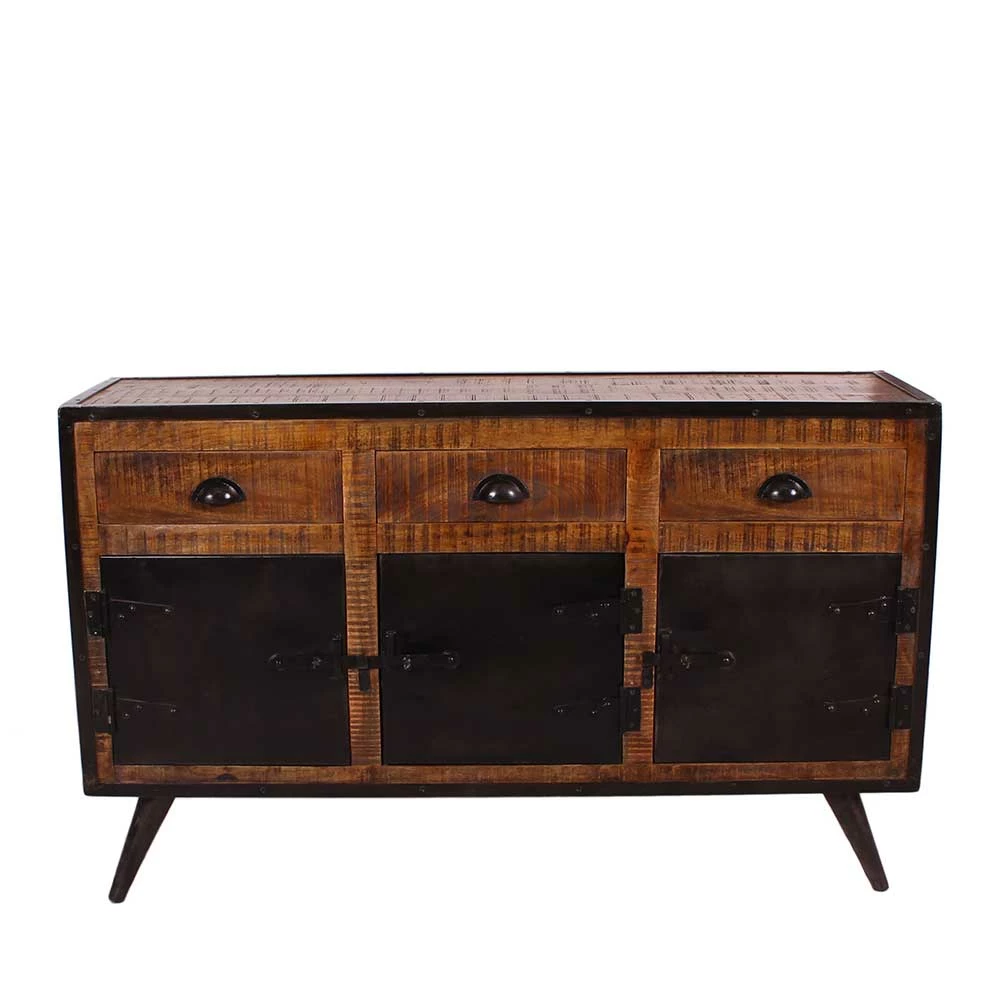 Sideboard Centimo im Loft Style Sideboard Centimo Im Loft Style -Landuva Shop sideboard loft style eisen holz massiv centimo 01