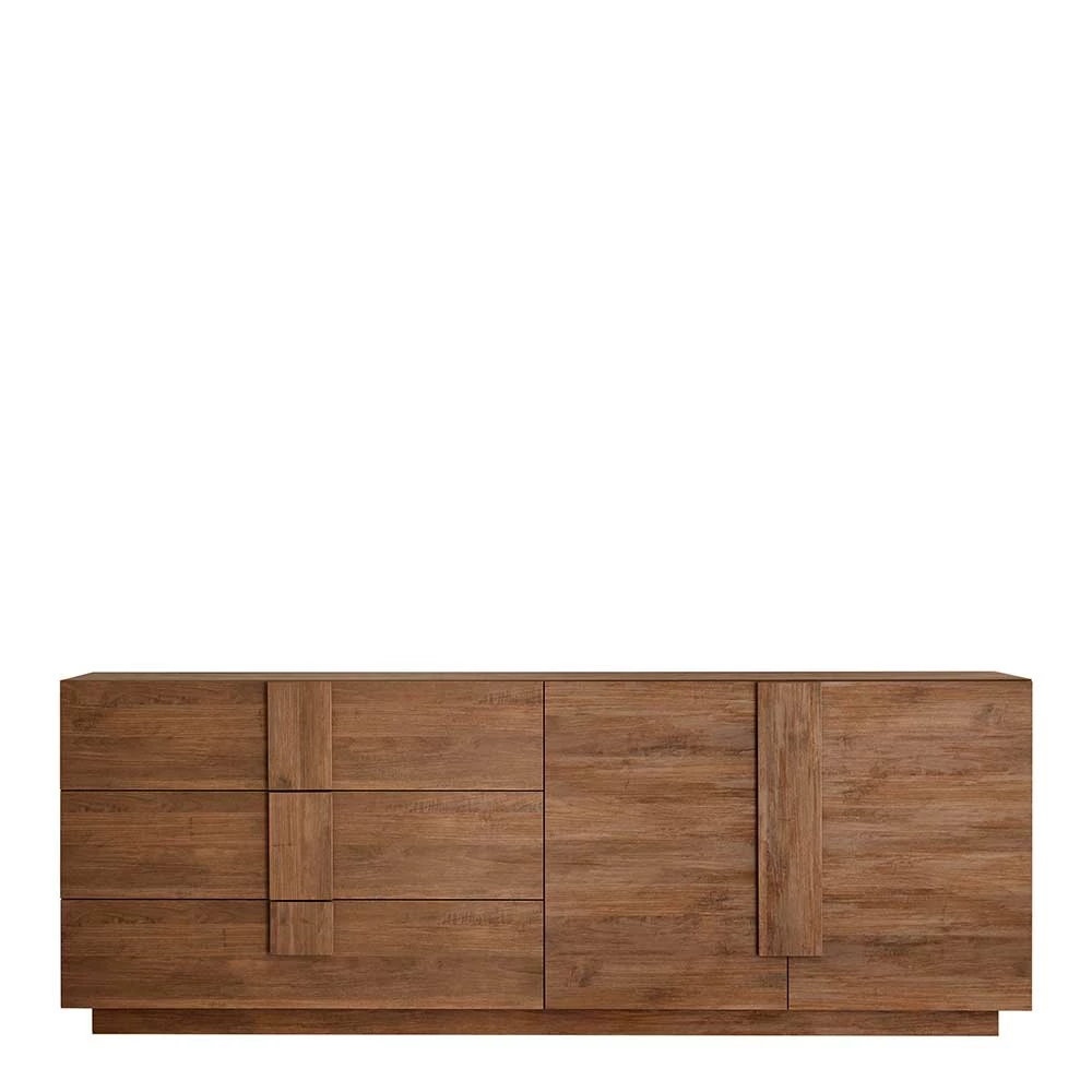 Sideboard mit 6 Schubladen & 2 Türen - Basento I Sideboard Mit 6 Schubladen & 2 Türen - Basento I -Landuva Shop sideboard mit 6 schubladen 2 tueren in natur holzoptik basento i f