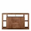 Sideboard Mit Drei Schubladen & Sechs Fächern - Cosmonata -Landuva Shop sideboard mit drei schubladen sechs faechern zwei tueren holzoptik braun cosmonata f