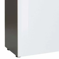 Sideboard Mit Vier Schubladen & Zwei Türen - Hemstri 4 Sideboard Mit Vier Schubladen & Zwei Türen - Hemstri -Landuva Shop sideboard mit vier schubladen zwei tueren in weiss glas mit anthrazit hemstri 02