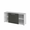 Sideboard Gropada Mit Schiebetür -Landuva Shop sideboard schiebetuer braun weiss gropada 01