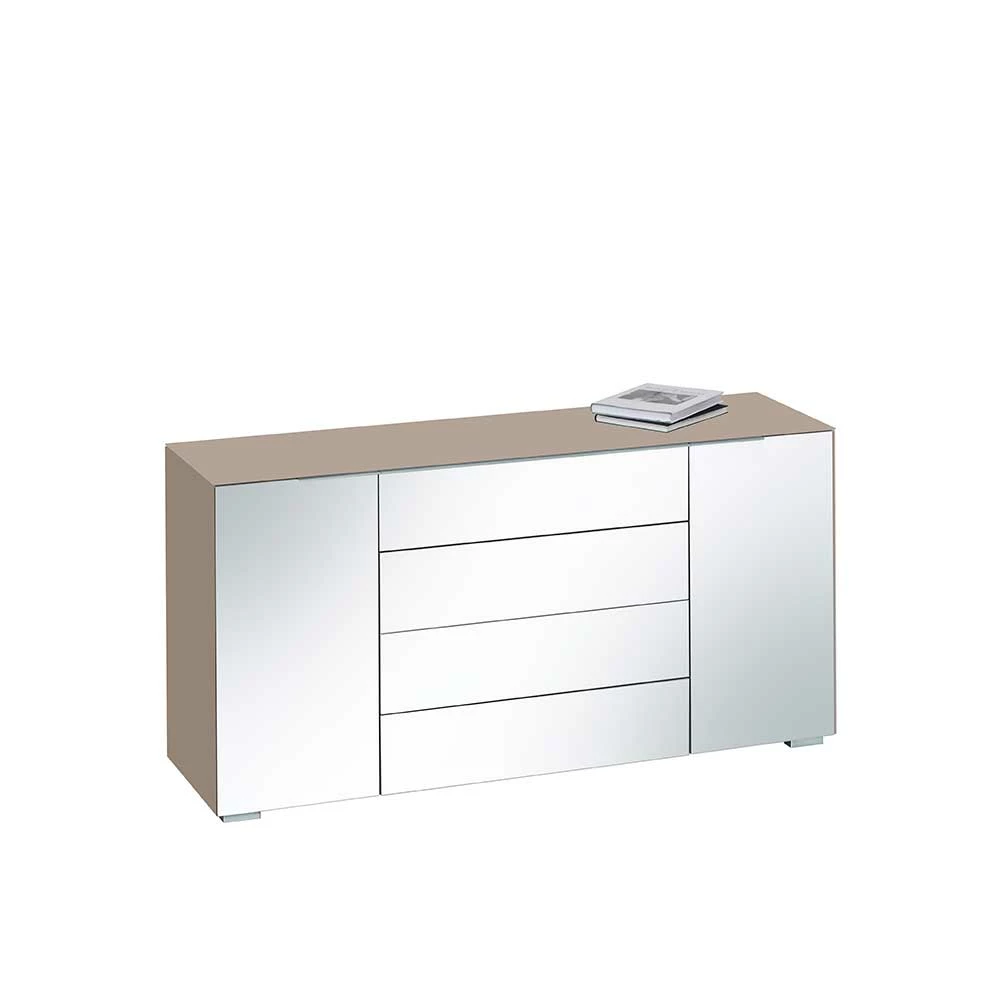Sideboard Pedro mit Spiegelgals Sideboard Pedro Mit Spiegelgals -Landuva Shop sideboard spiegelgals beige pedro f