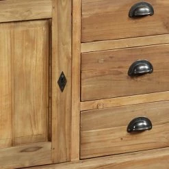 Sideboard Trevisio Aus Teak Massivholz -Landuva Shop sideboard teak massivholz landhaus trevisio 04