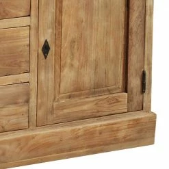 Sideboard Trevisio Aus Teak Massivholz -Landuva Shop sideboard teak massivholz landhaus trevisio 05