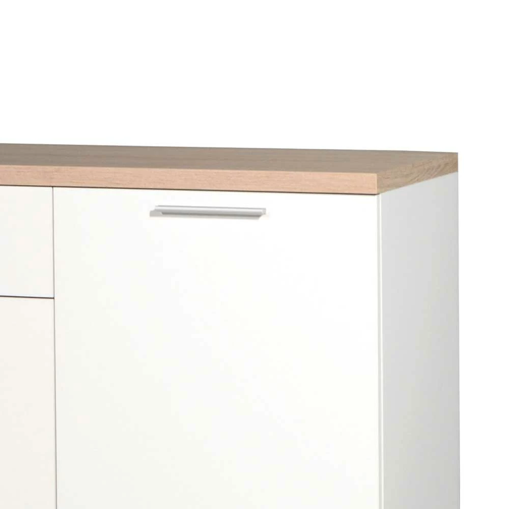 Sideboard Endrew in Weiß Sideboard Endrew In Weiß -Landuva Shop sideboard weiss eiche sonoma endrew 04