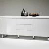 Sideboard Living In Weiß 1 Sideboard Living In Weiß -Landuva Shop sideboard weiss hochglanz living 01
