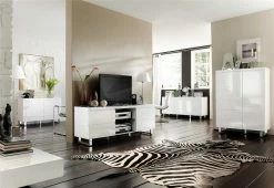 Sideboard Living In Weiß 5 Sideboard Living In Weiß -Landuva Shop sideboard weiss hochglanz living 03