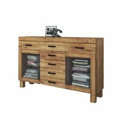 Sideboard Layulino Aus Wildeiche Massivholz