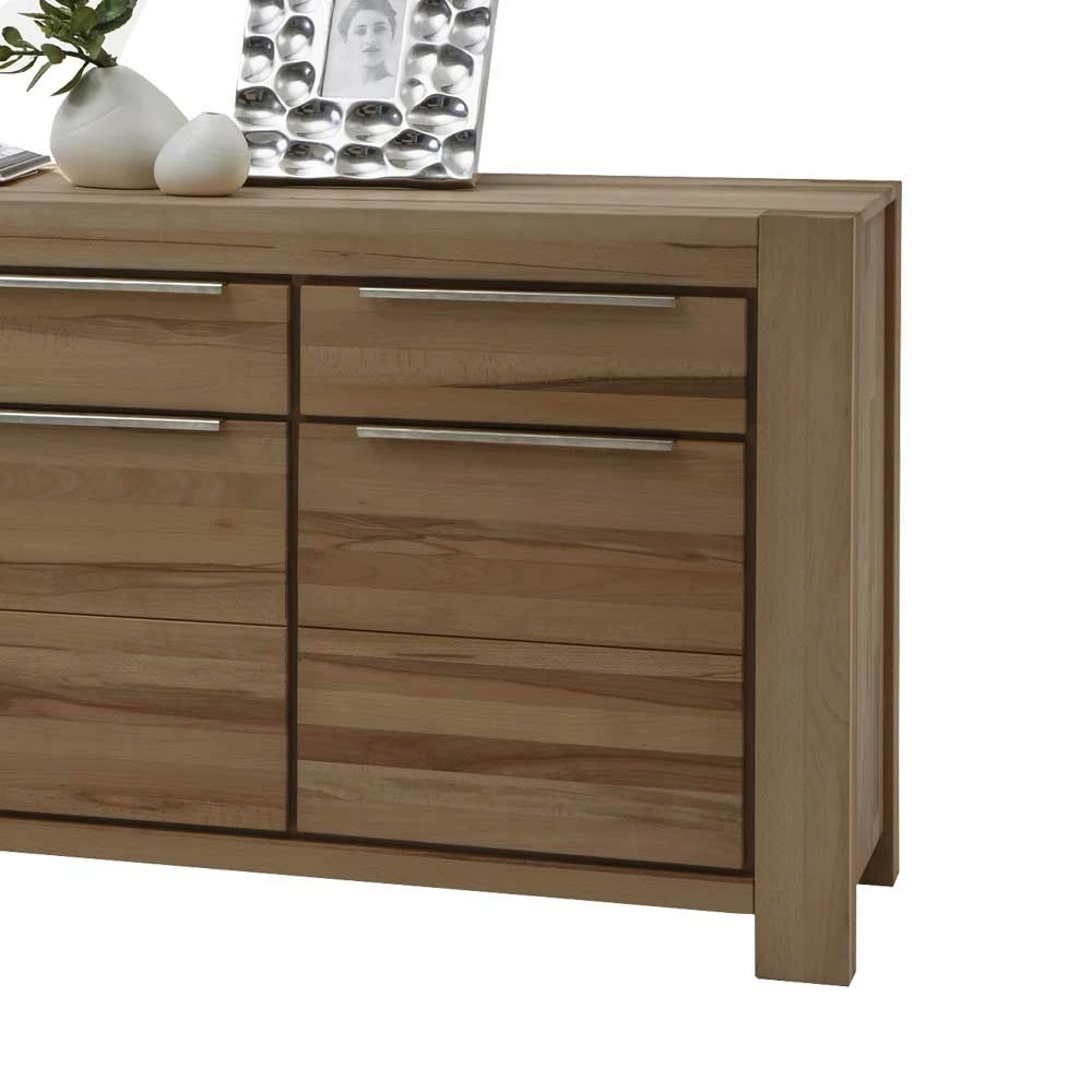 Sideboard Grenvana aus Wildeiche Massivholz Sideboard Grenvana Aus Wildeiche Massivholz -Landuva Shop sideboard wildeiche massivholz schubladen grenvana 02
