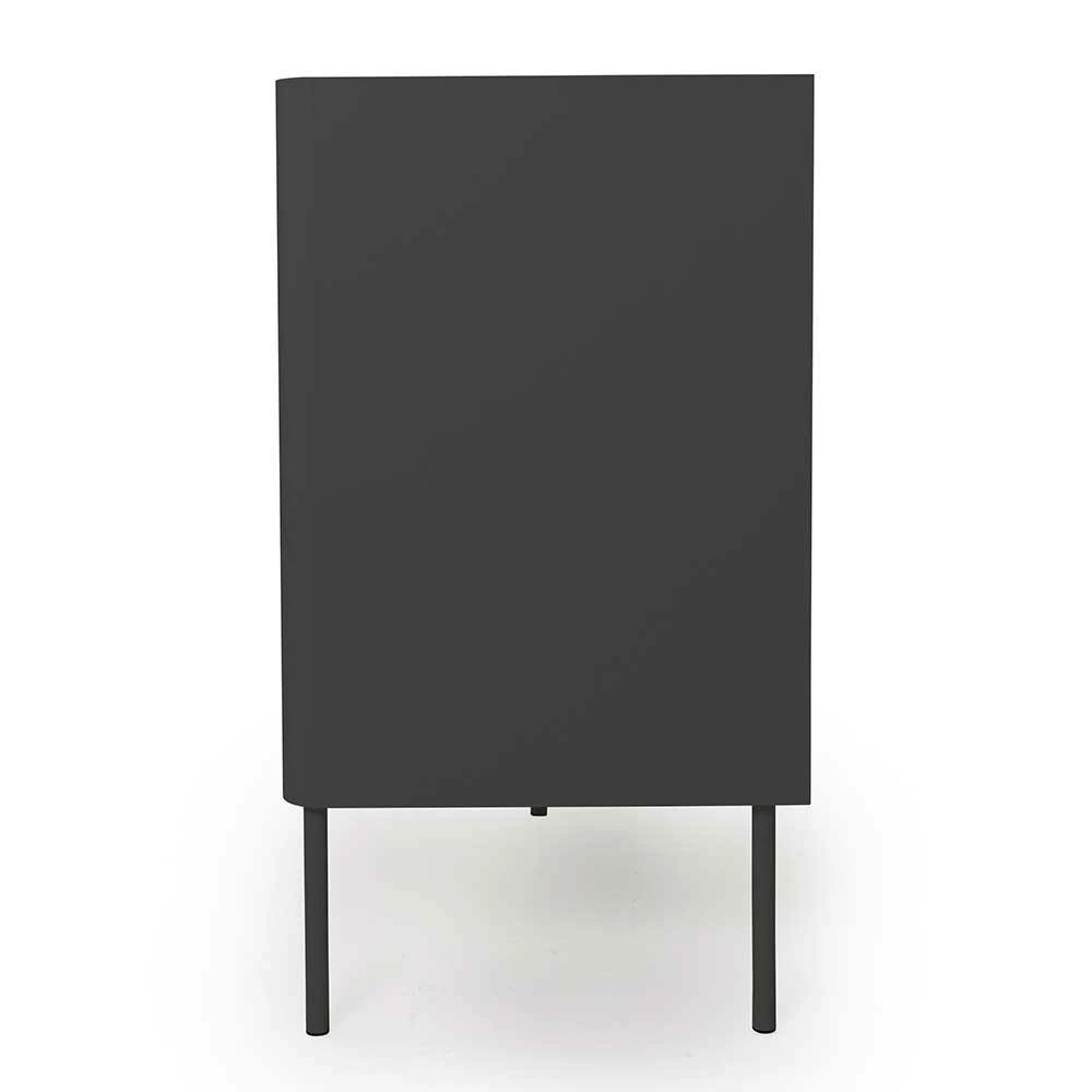 Skandi Design-Kommode mit sechs Schubladen - Anziano Skandi Design-Kommode Mit Sechs Schubladen - Anziano -Landuva Shop skandi design kommode mit sechs schubladen in anthrazit mit eiche anziano 02