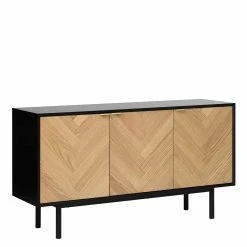 Skandi Türen Sideboard Mit Fischgrät Design - Carneys