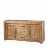Teak Sideboard Aus Recyclingholz - Monument -Landuva Shop teak sideboard aus recyclingholz mit 2 tueren 3 schubladen monument f