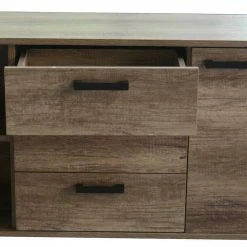 Touchwood Sideboard In Braun - Drondo 6 Touchwood Sideboard In Braun - Drondo -Landuva Shop touchwood sideboard in braun 2 tuerig 3 schubladen drondo 04