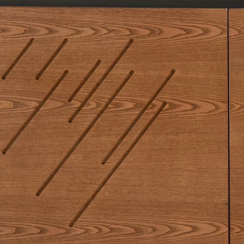 Türen Kommode mit Esche Furnier Front - Lirou Türen Kommode Mit Esche Furnier Front - Lirou -Landuva Shop tueren kommode mit esche furnier front und vierfussgestell aus metall lirou 04