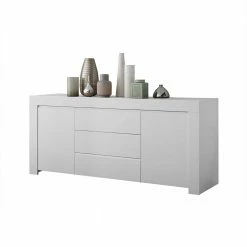 Weiß Lackiertes Sideboard Mit 184 Cm Breite - Mikes I