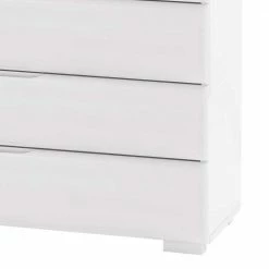 Weiße Holzkommode Anvidia Aus Buche Massiv -Landuva Shop weisse holzkommode buche massiv mit vier schubladen 120cm breit anvidia 03