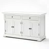 Weißes Landhaus Sideboard Mit 145 Cm Breite - Riadura