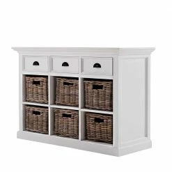 Weißes Sideboard Venzeno Im Landhausstil